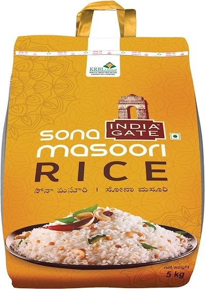 INDIA GATE Sona Masoori Rice 5kg 