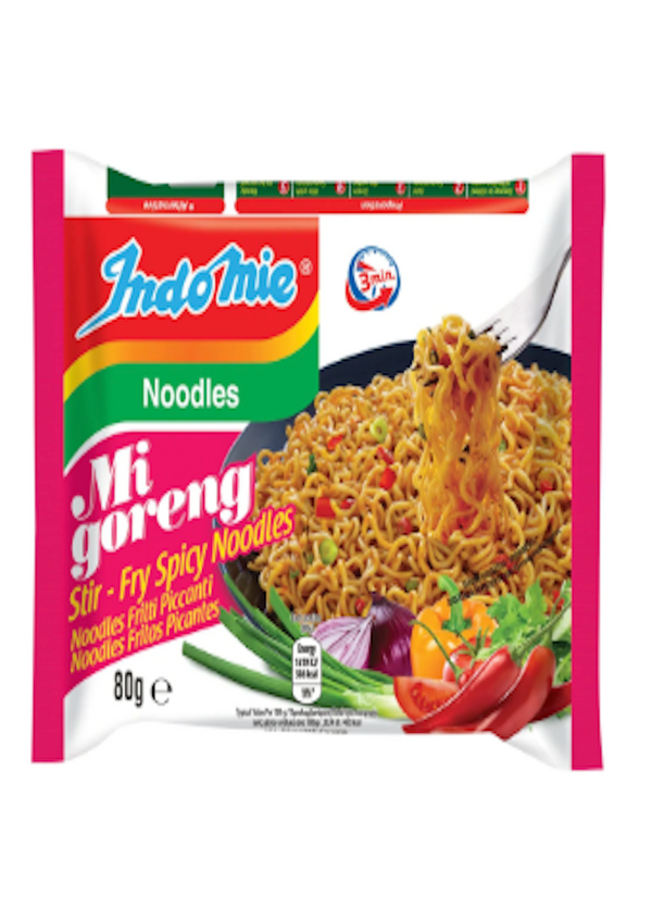 INDOMIE Mi Goreng Stir Fry Spicy Noodles 80g