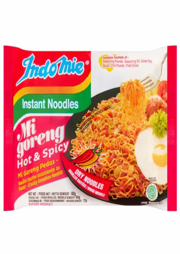 INDOMIE Noodle M.G. Pedas Hot&Spicy 80g