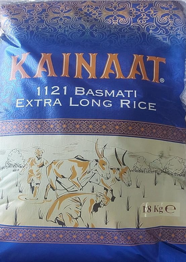 KAINAAT 1121 Basmati Rice 18kg