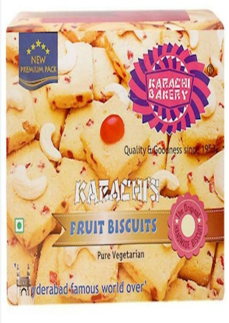 KARACHI BAKERY Fruit Biscuits 400g – IndianMarket