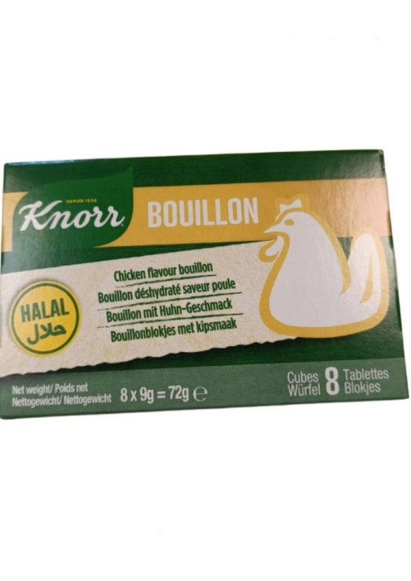 KNORR Bouillon Cubes Chicken 72g