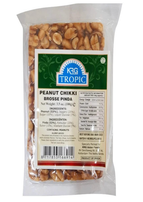 KRG Peanut Chikki 100g