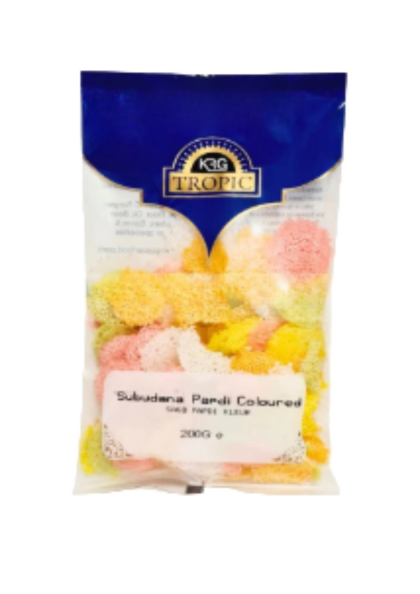 KRG Far Far Coloured Sabudana Papad 200g
