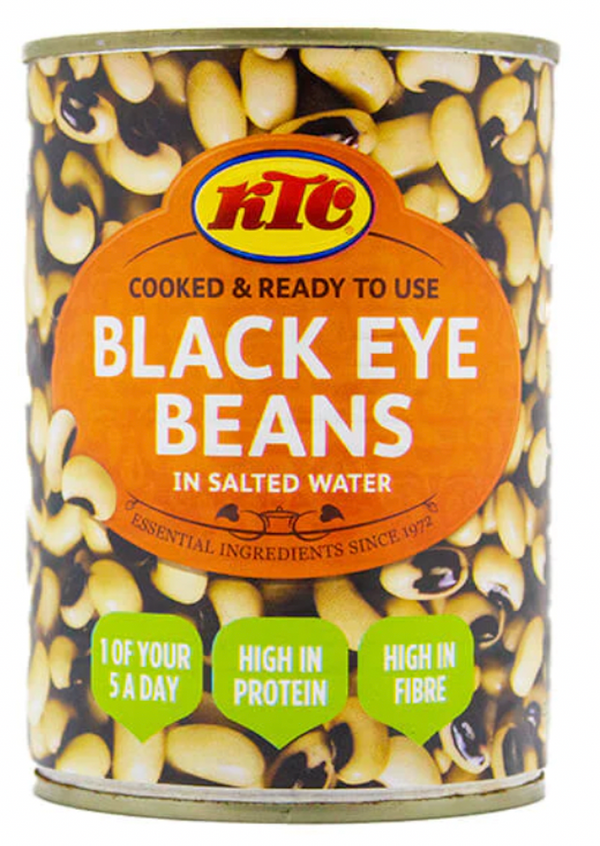 KTC Black Eye Beans (Can) 400g