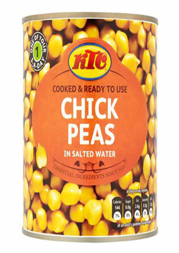 KTC Chick Peas Boiled (Can) 2.55kg