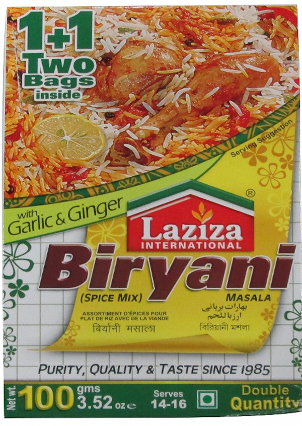 LAZIZA Biryani Masala 100g