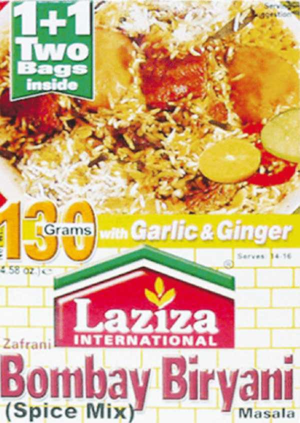 LAZIZA Bombay Biryani Masala 130g