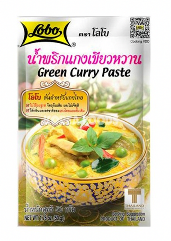 LOBO Green Curry Paste 50g