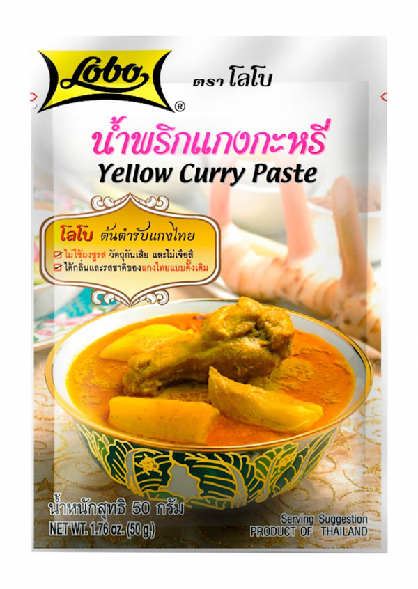 LOBO Yellow Curry Paste 50g