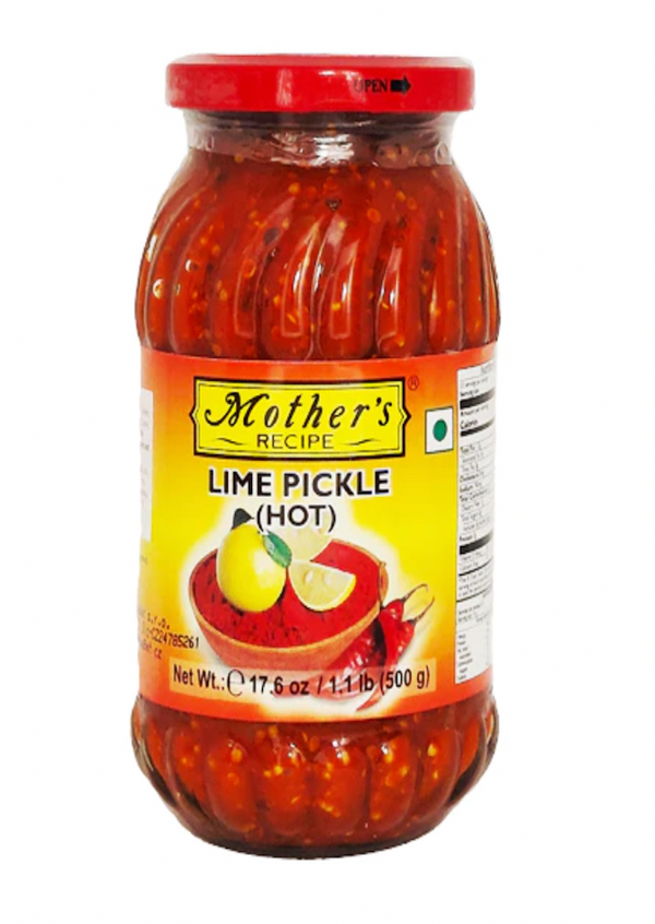 MOTHERS Lime Pickle Hot 500g