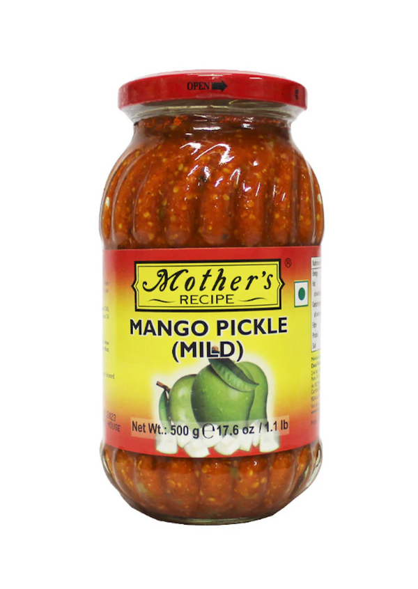 MOTHERS Mango Pickle Mild 500g