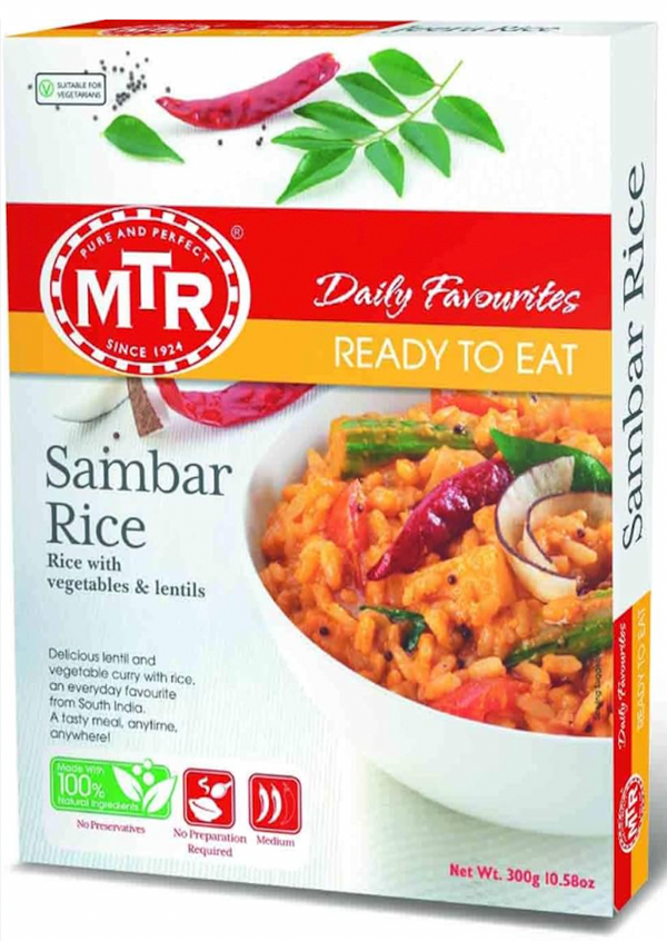 MTR RTE Sambar Rice 300g