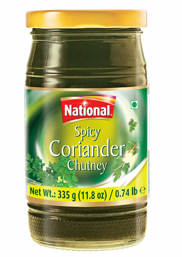 NATIONAL Coriander Chutney 335g