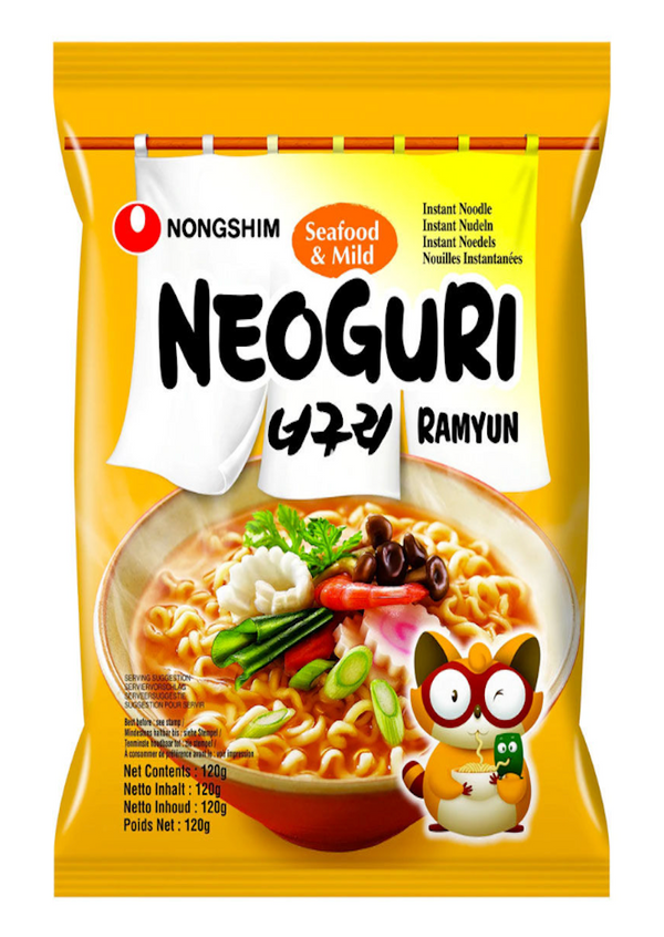 NONGSHIM Neoguri Ramyun Seafood & Mild 120g