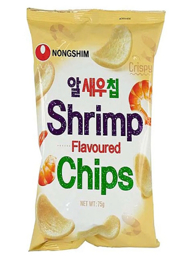 NONGSHIM Shrimp Flavoured Chips 75g