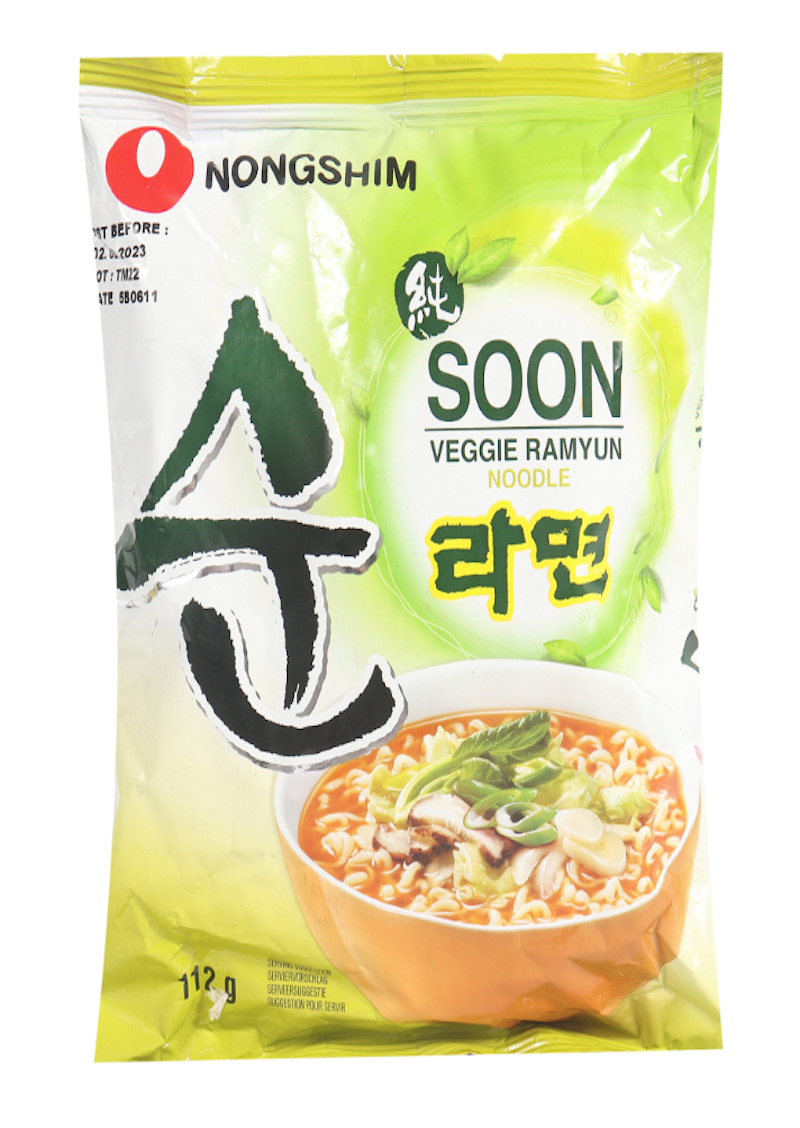 Nongshim Soon Veggie Ramyun Noodle 112g Indianmarket