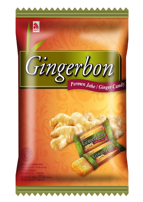 AGEL Gingerbon Candy 125g