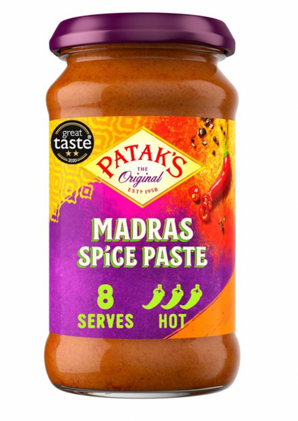 PATAKS Madras Curry Paste 283g