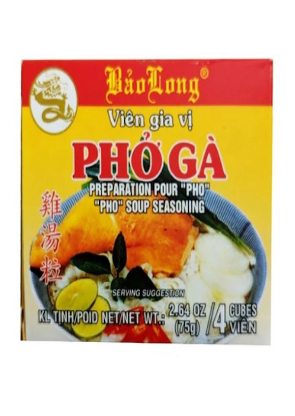 PHOGA Bouillon Cubes Chicken 75g