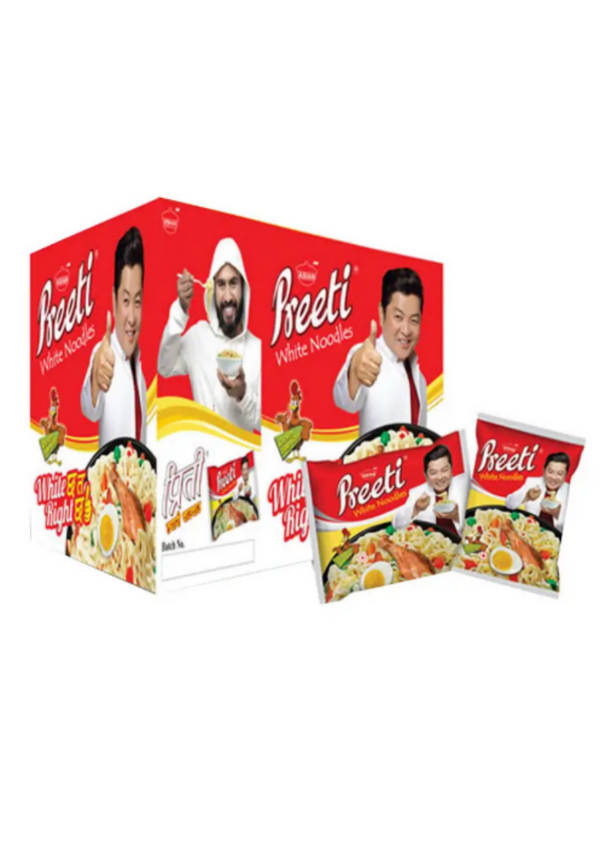 PREETI White Noodles 70g Box (30pcs)
