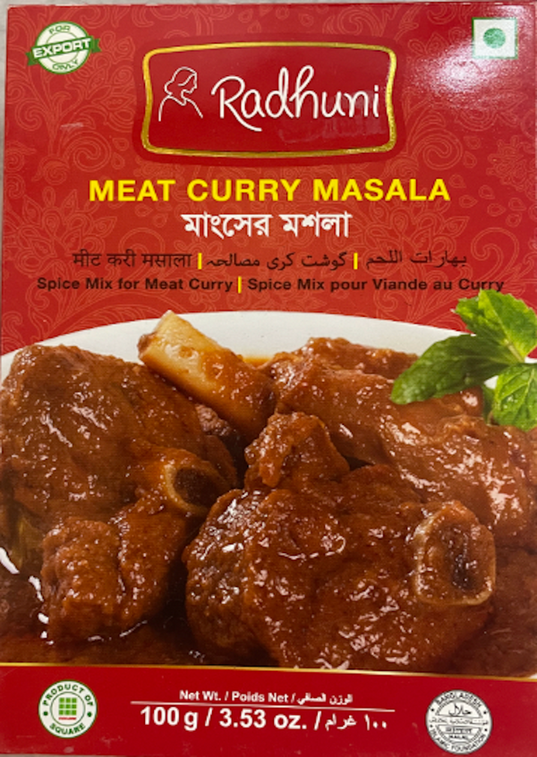 RADHUNI Meat Curry Masala 100g