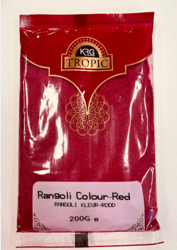 Red Rangoli Colour 200g