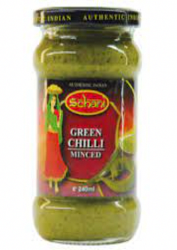 SCHANI Minced Green Chilli 283g