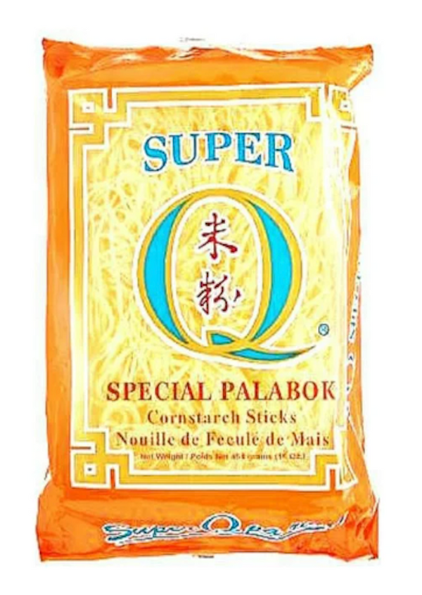 SUPER Q Special Palabok Cornstarch Sticks 454g