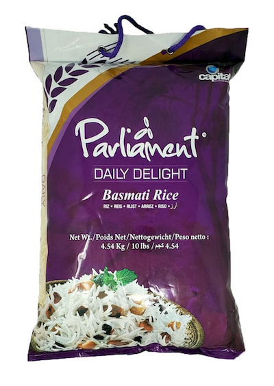 PARLIAMENT Daily Delight Basmati Rice 5kg