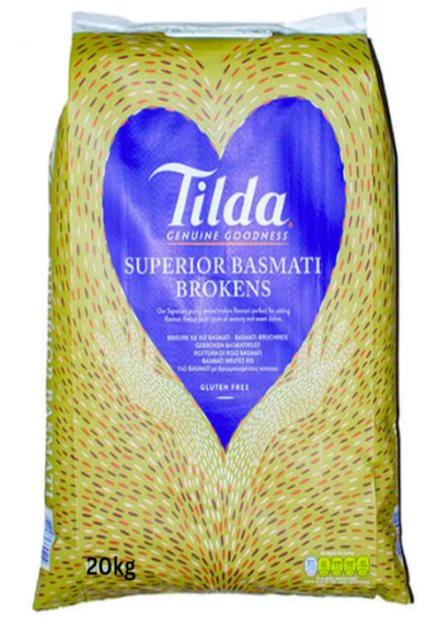 TILDA Superior Basmati Broken Rice 20kg