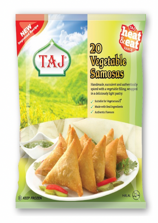 TAJ Frozen Samosa 1kg (20pcs)