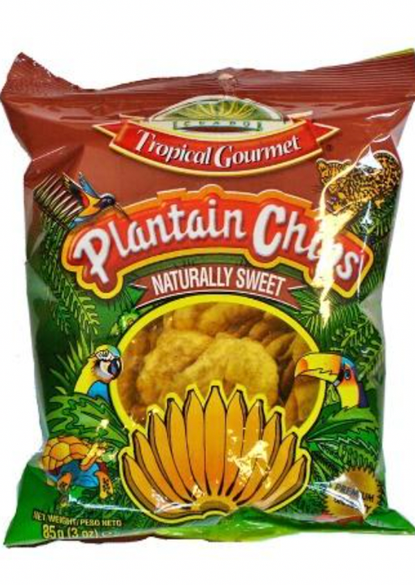 TG Plantain Chips Naturally Sweet 85g