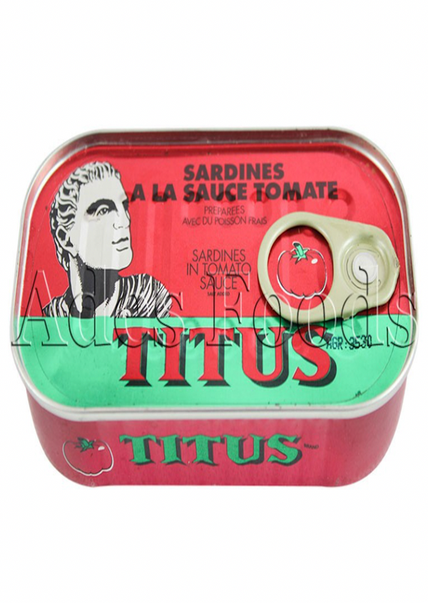 TITUS Sardines in Tomato Sauce 3*125g
