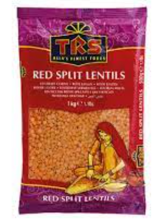 TRS Red Split Lentils 1kg