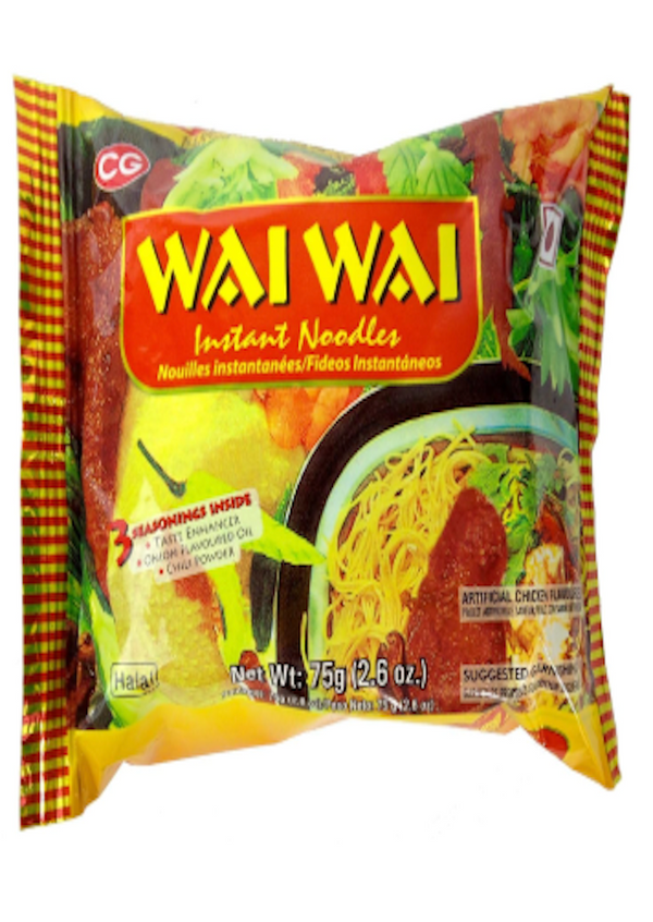 WAI WAI Chicken Noodles 75g