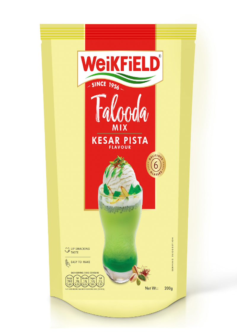 WEIKFIELD Falooda Kesar Pista Mix Powder 200g – IndianMarket