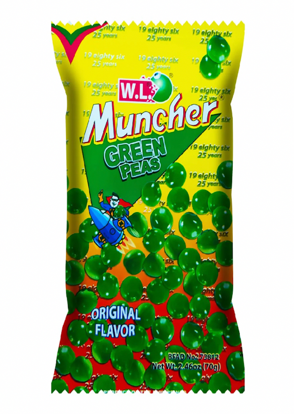 WL Muncher Green Peas Original Flavor 70g