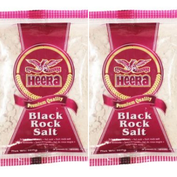 HEERA Black Rock Salt 100g X 2pcs