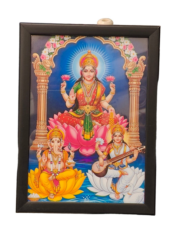 Laxmi Mata Ji 3-in-1 Photo Frame